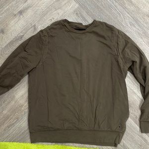 Allsaints L/S Mens Shirt with side zipper